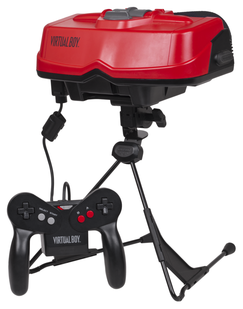 "Virtual-Boy-Set" by Evan-Amos - Own work. Licensed under Public Domain via Commons - https://commons.wikimedia.org/wiki/File:Virtual-Boy-Set.png#/media/File:Virtual-Boy-Set.png