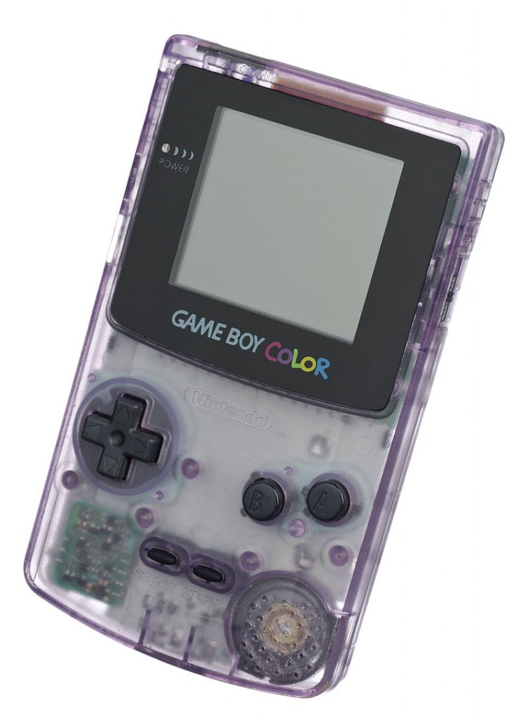 "Nintendo-Game-Boy-Color-FL" by Evan-Amos - Own work. Licensed under Public Domain via Commons - https://commons.wikimedia.org/wiki/File:Nintendo-Game-Boy-Color-FL.jpg#/media/File:Nintendo-Game-Boy-Color-FL.jpg